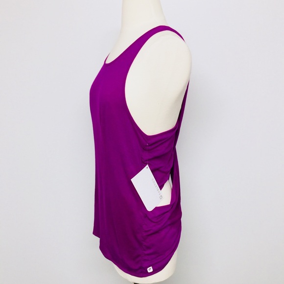 Fabletics Draped Back Taylor Tank NWT - Picture 5 of 8